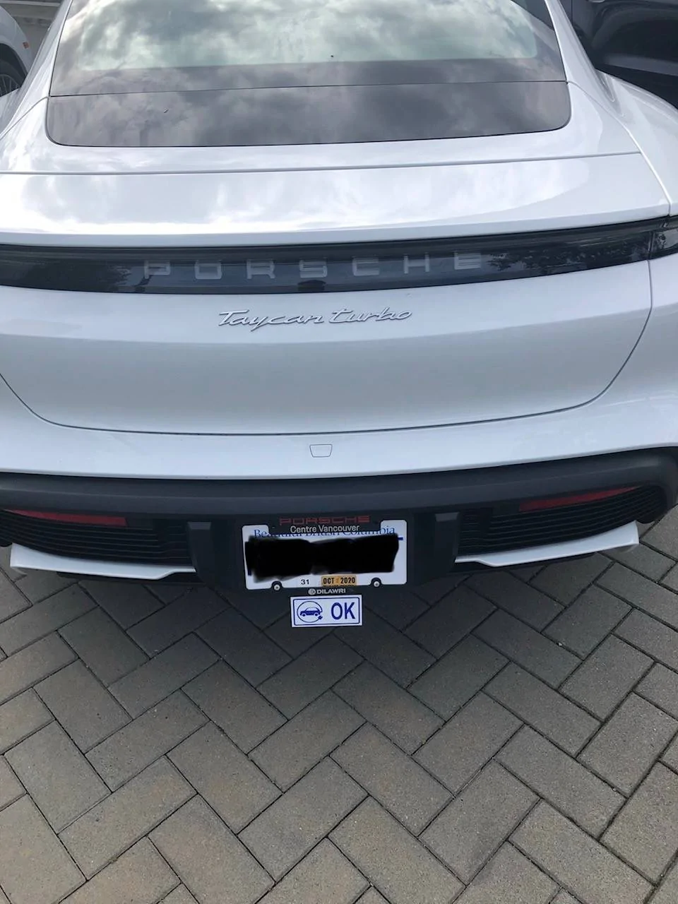 Porsche Taycan Canadian Taycans - general discussion. OKdecal