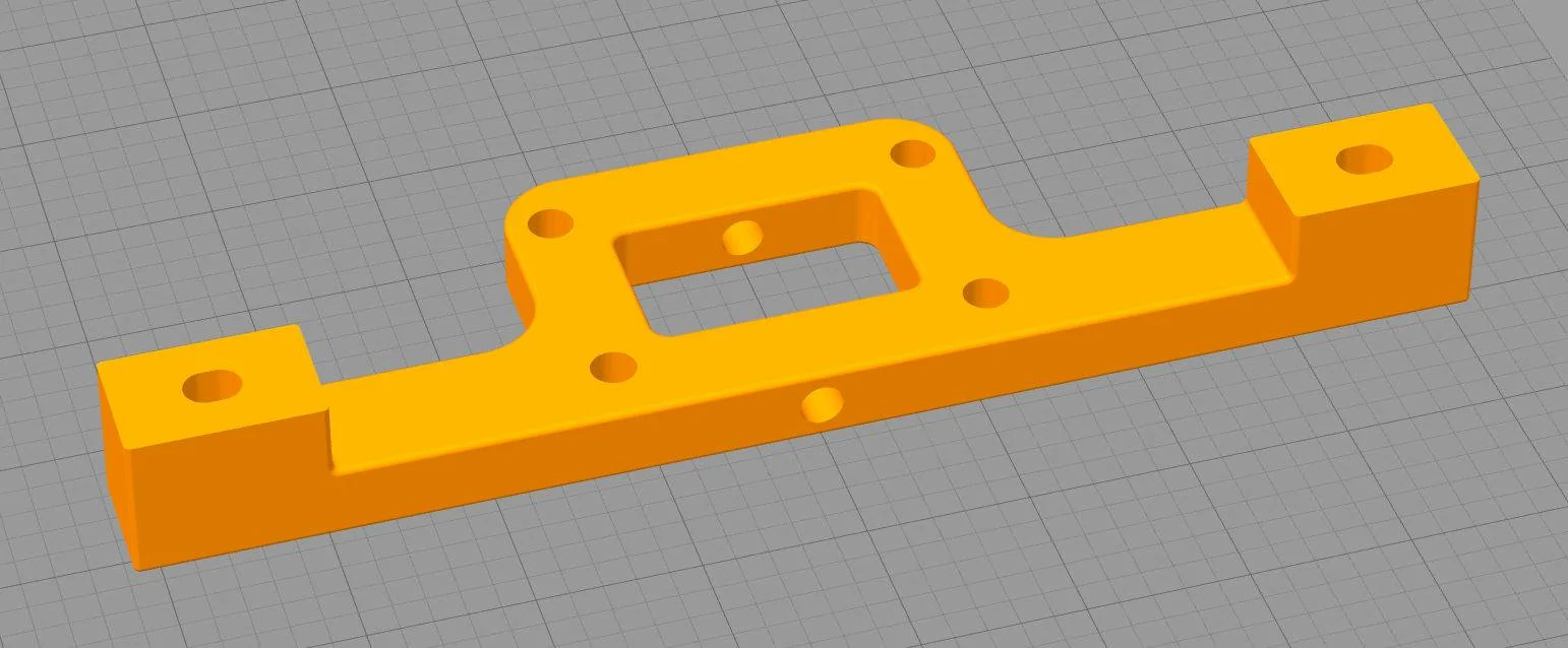 Porsche Taycan 3D Printed Removable Front Plate Mount for Taycan (Print Files Attached) FlexiMount