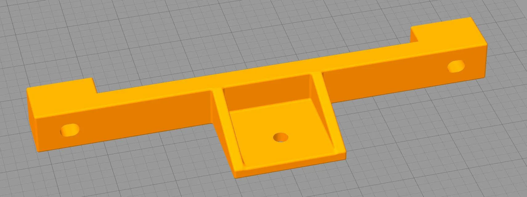 Porsche Taycan 3D Printed Removable Front Plate Mount for Taycan (Print Files Attached) RAM Mount