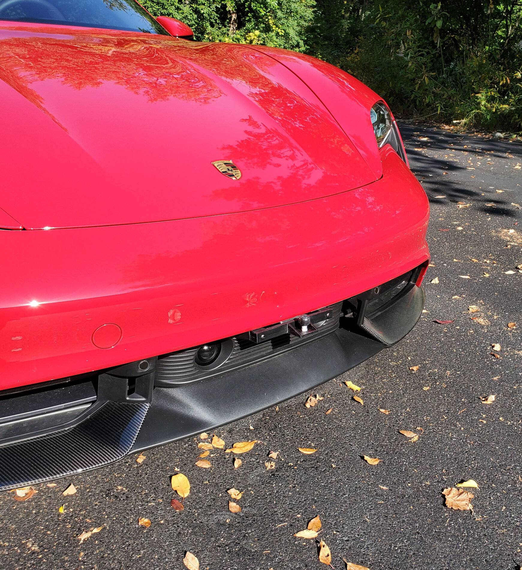 Porsche Taycan 3D Printed Removable Front Plate Mount for Taycan (Print Files Attached) RAM Mounted