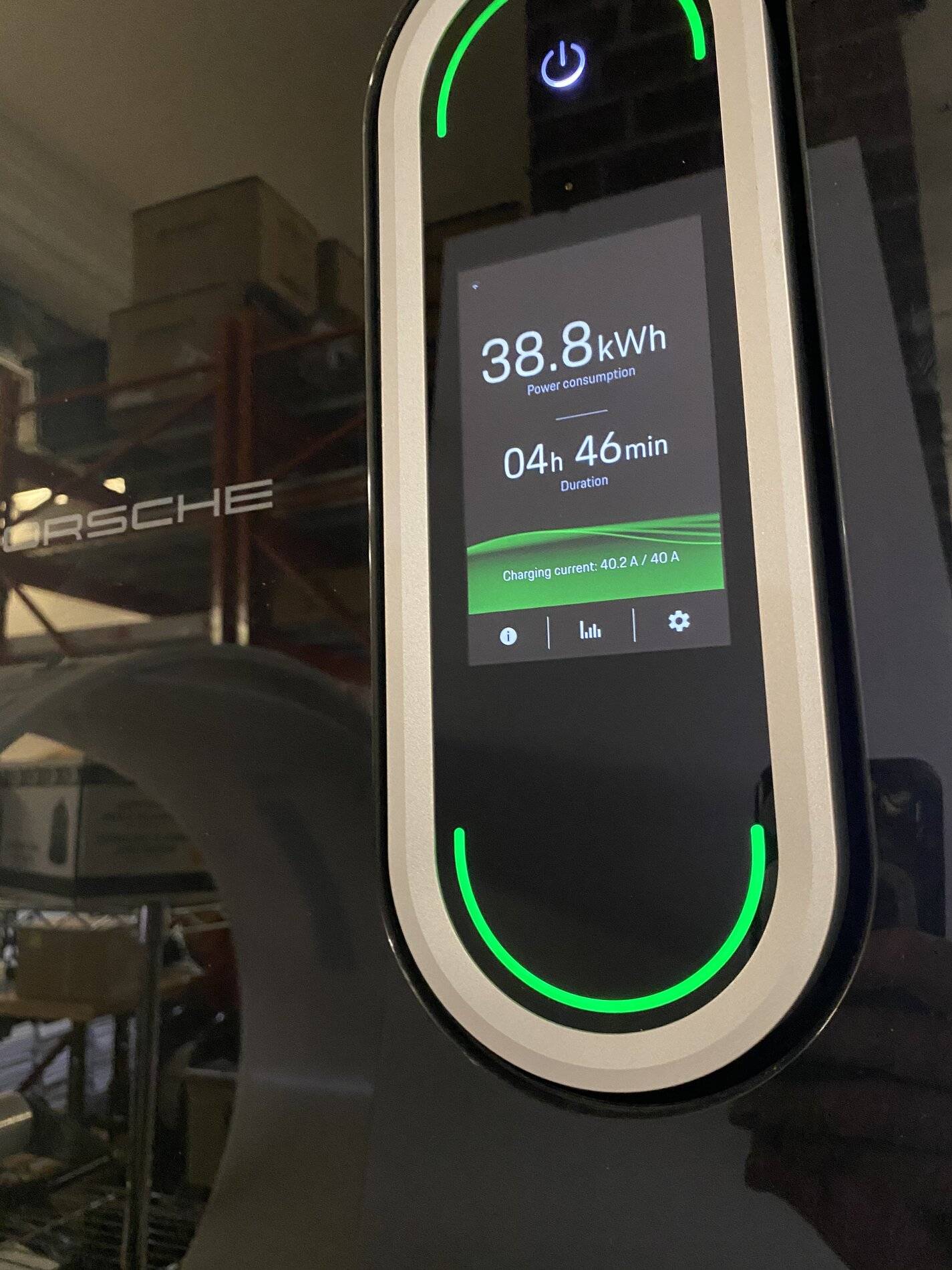 Porsche Taycan Only getting 6.9-7.2kw on my 9.6kw A37257CB-824E-4082-B031-EAF54D64A2E0