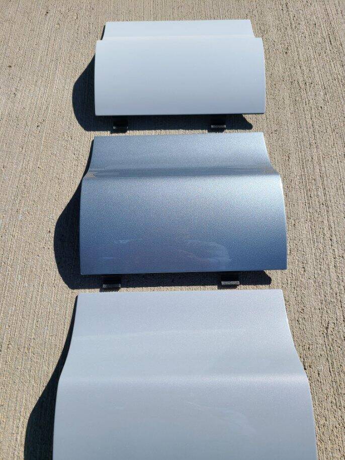 Porsche Taycan 2021 Taycan New Colors Samples / Swatches 1601412831627