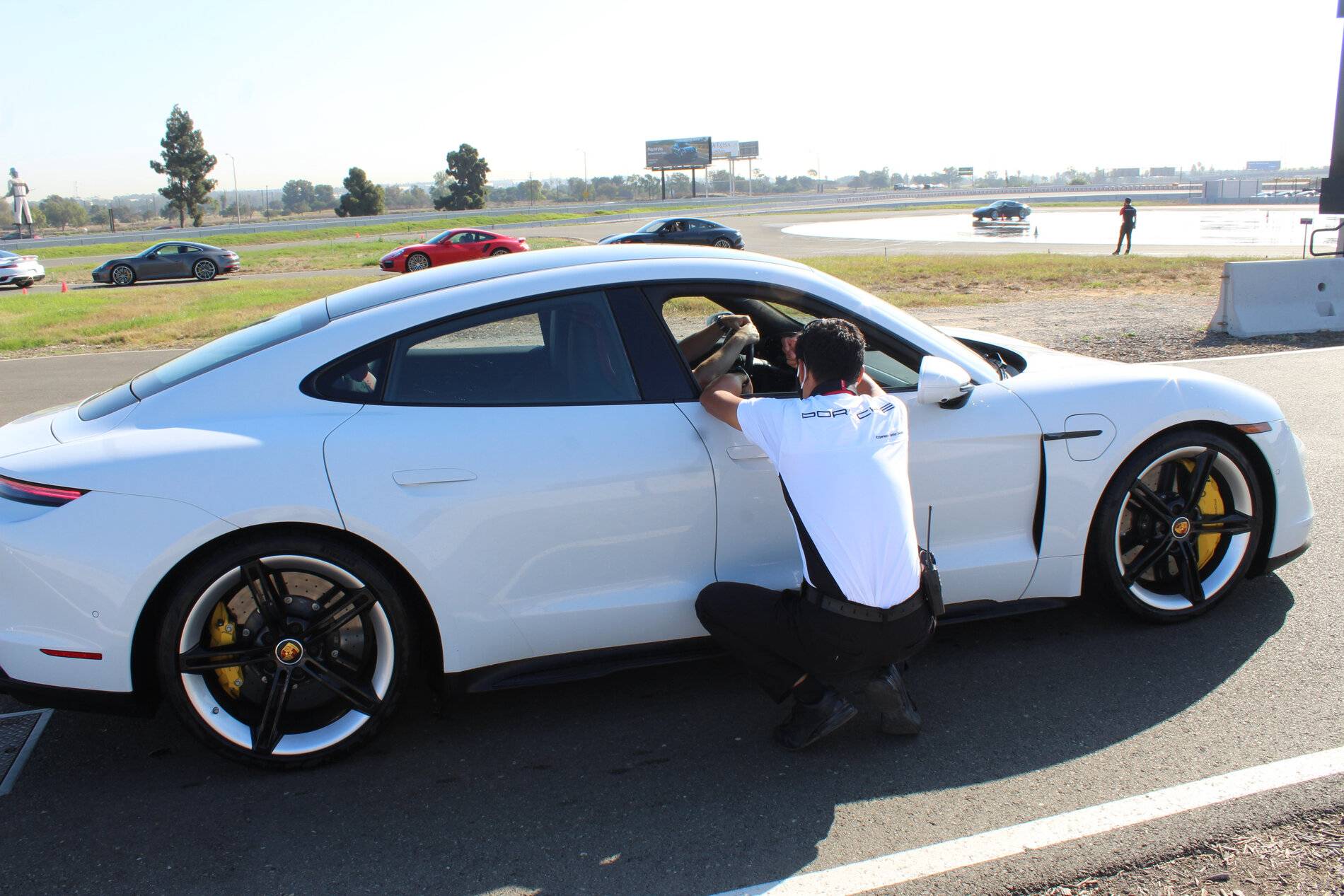 Porsche Taycan A great day!! (Taycan Turbo Delivery at PEC LA) IMG_5197