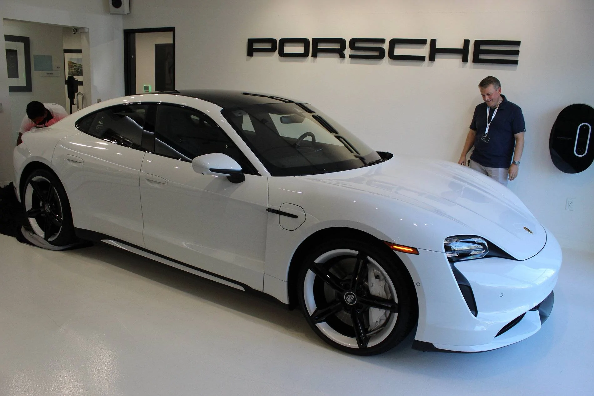 Porsche Taycan A great day!! (Taycan Turbo Delivery at PEC LA) IMG_5246