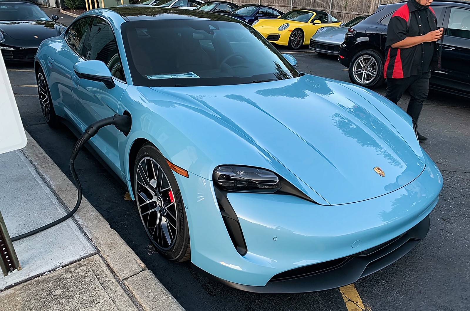 Porsche Taycan Well, That Was Quick - Frozen Blue Content Inside 50407498603_e1b546094a_h