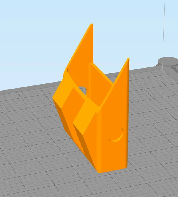 Porsche Taycan 3D Printed Valentine 1 Radar Mount (Optimized for Thermally Insulated Windshield) Image1