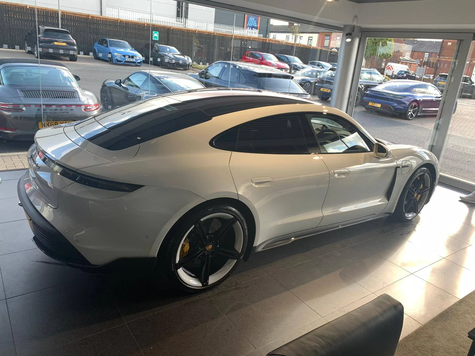 Porsche Taycan CARRARA WHITE Taycan Club WhatsApp Image 2020-10-08 at 22.22.27
