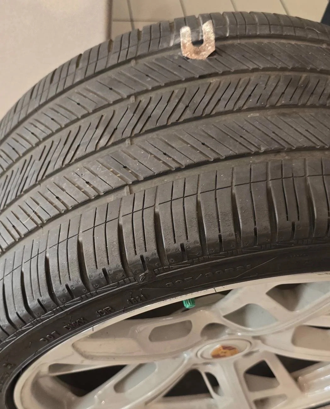 Porsche Taycan Another Flat... Aaarrgggg 1000016506