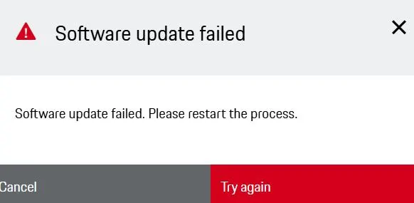 Porsche Taycan Can't update Mobile Porsche Charger Connect beyond version 2925 1749848325689-12