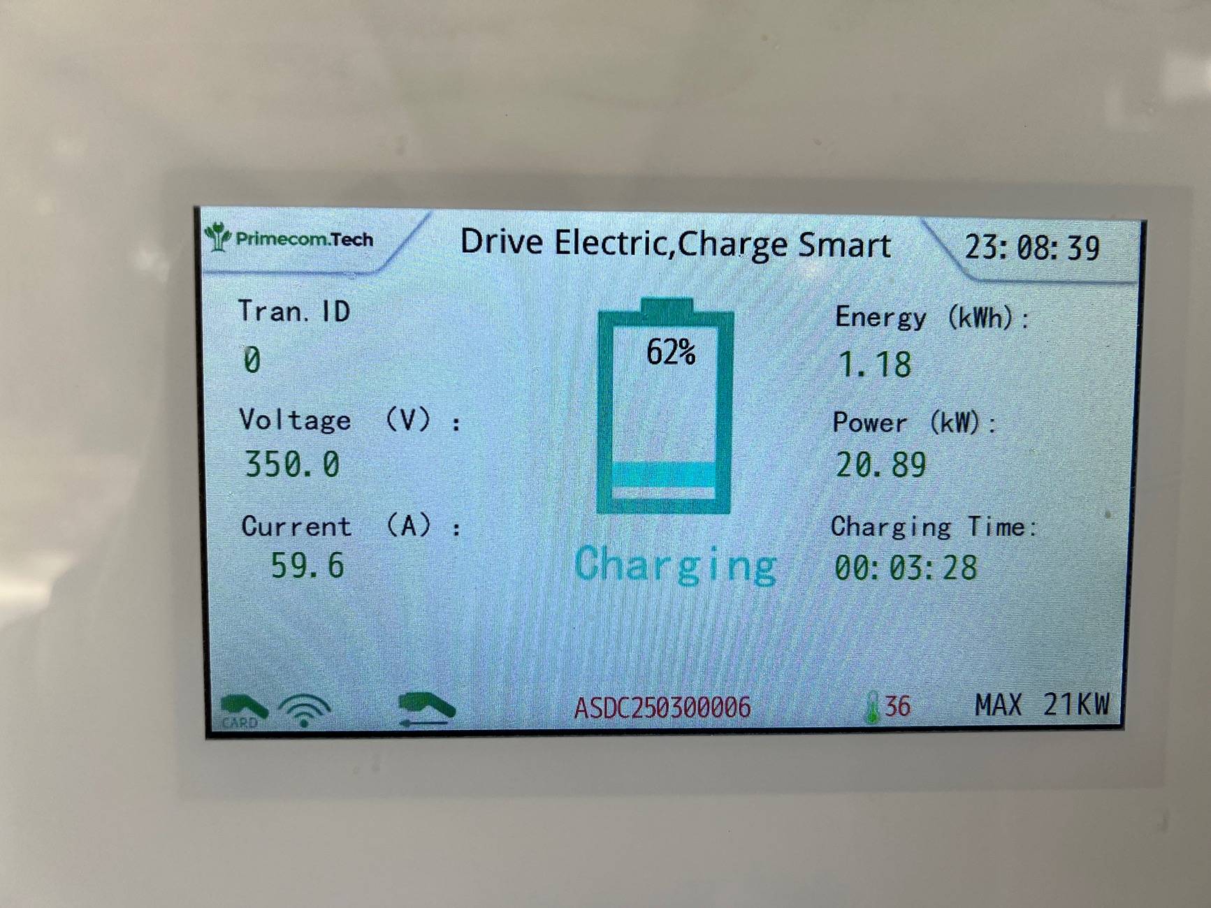 Porsche Taycan DC Charging at Home IMG_3096