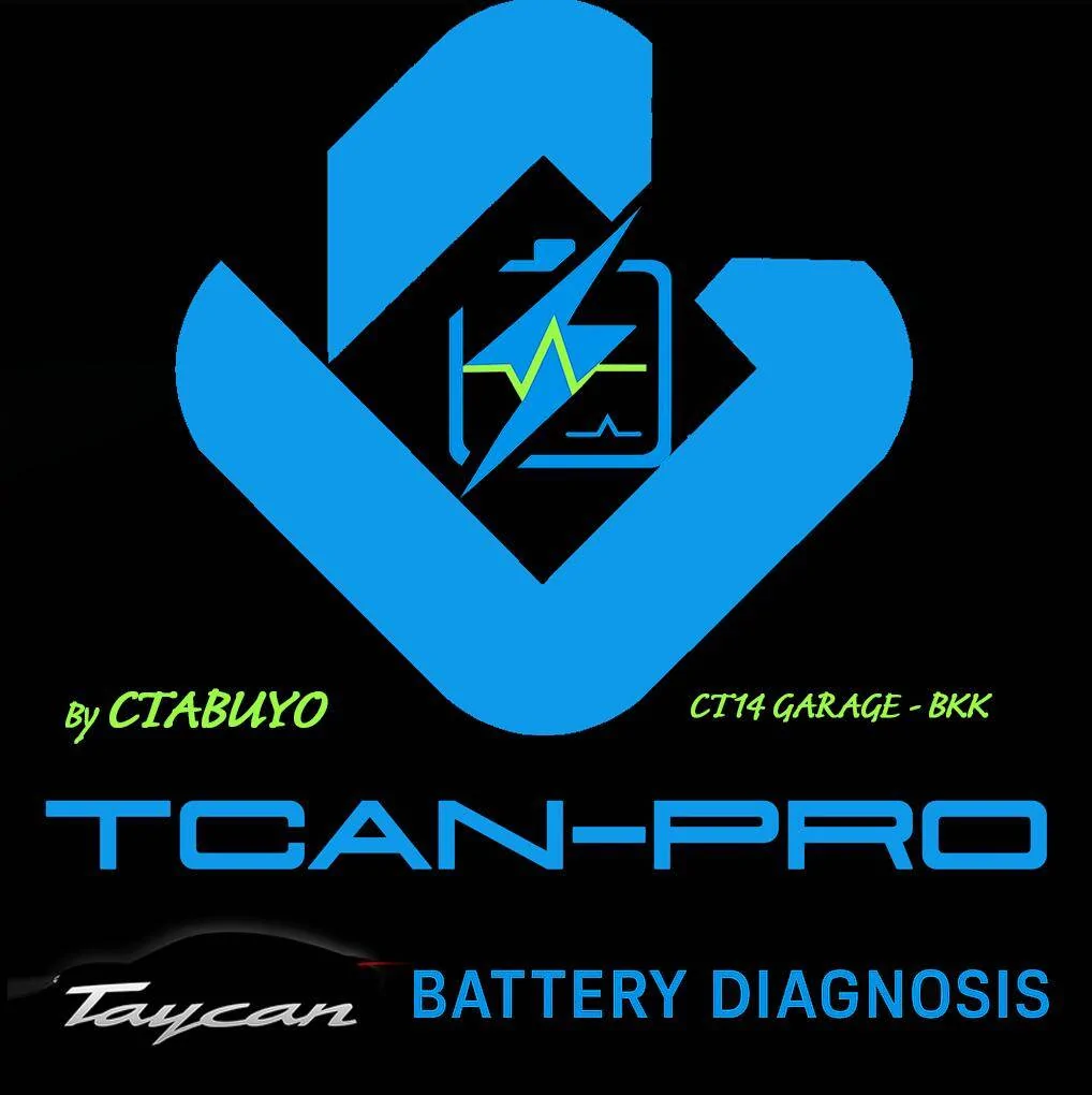 Porsche Taycan [FREE] tCAN-Pro - TAYCAN BATTERY DIAGNOSIS FOR THE COMMUNITY tcanpro