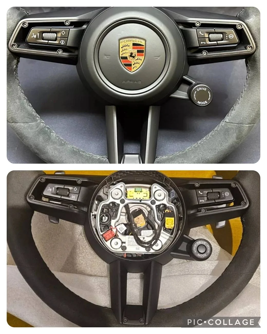 Porsche Taycan Anyone swapped a steering wheel over? Collage_2025-06-16_20_01_29