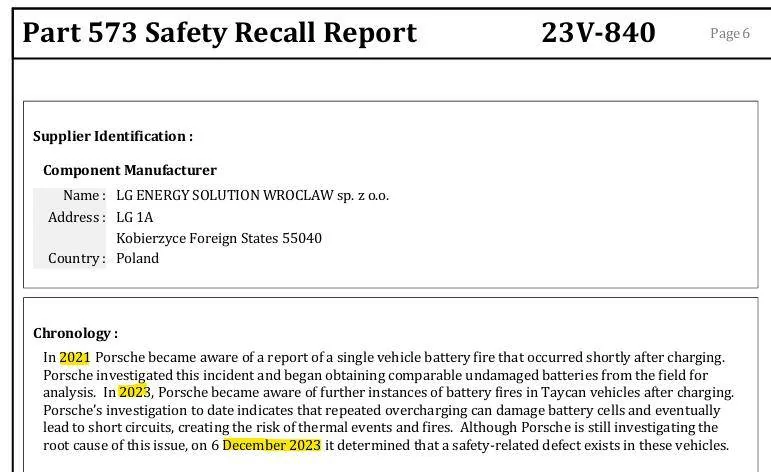 Porsche Taycan German Taycan burns down in Belgium 1750467714754-d9