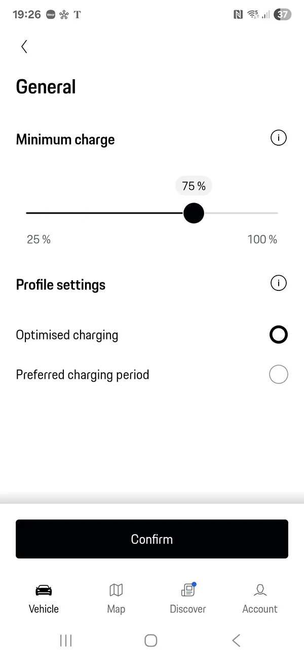 Porsche Taycan Charge to 85% - What on earth is going on!!! Screenshot_20250622_192619