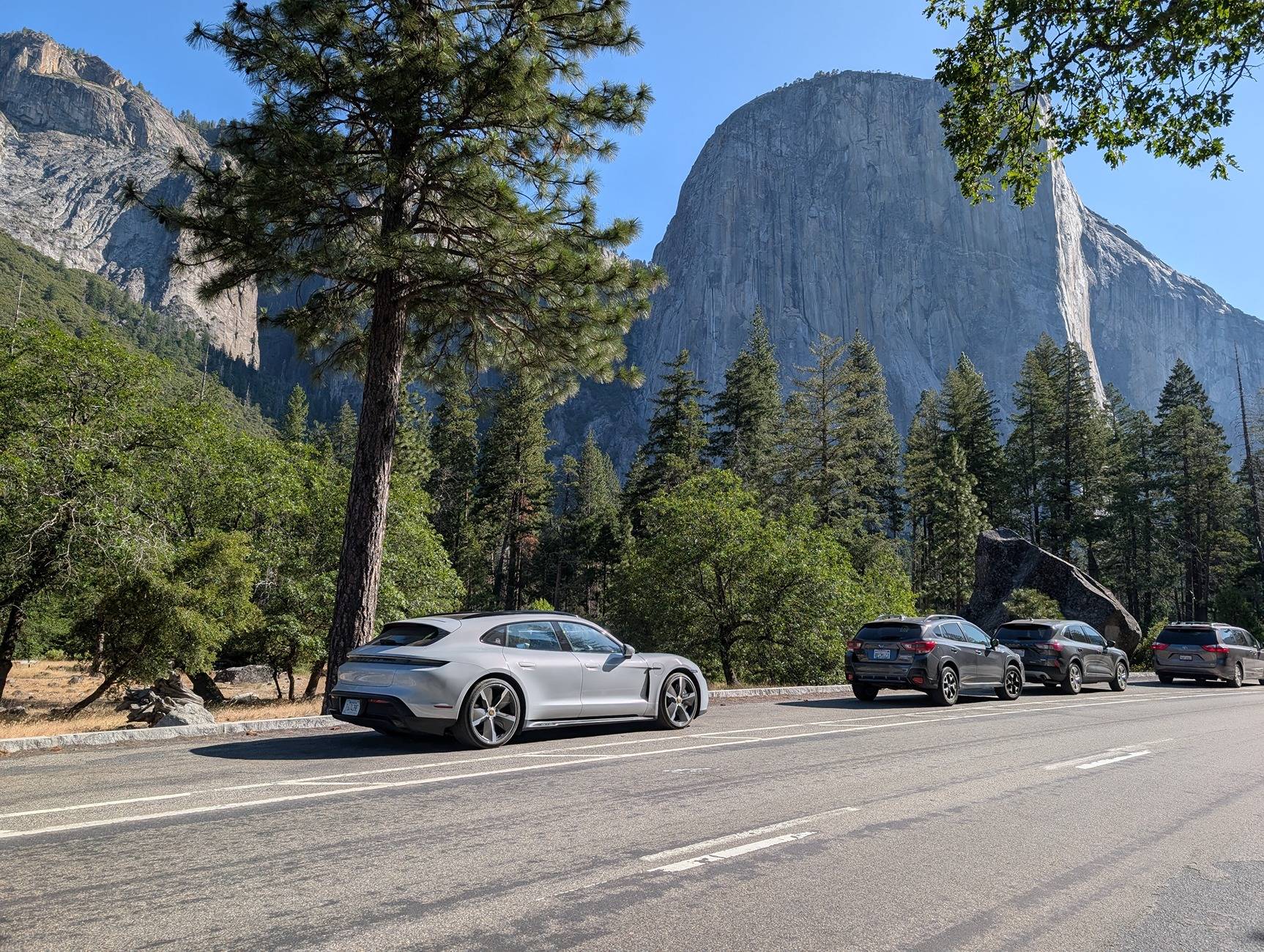 Porsche Taycan San Francisco to Yosemite NP PXL_20250621_154910152