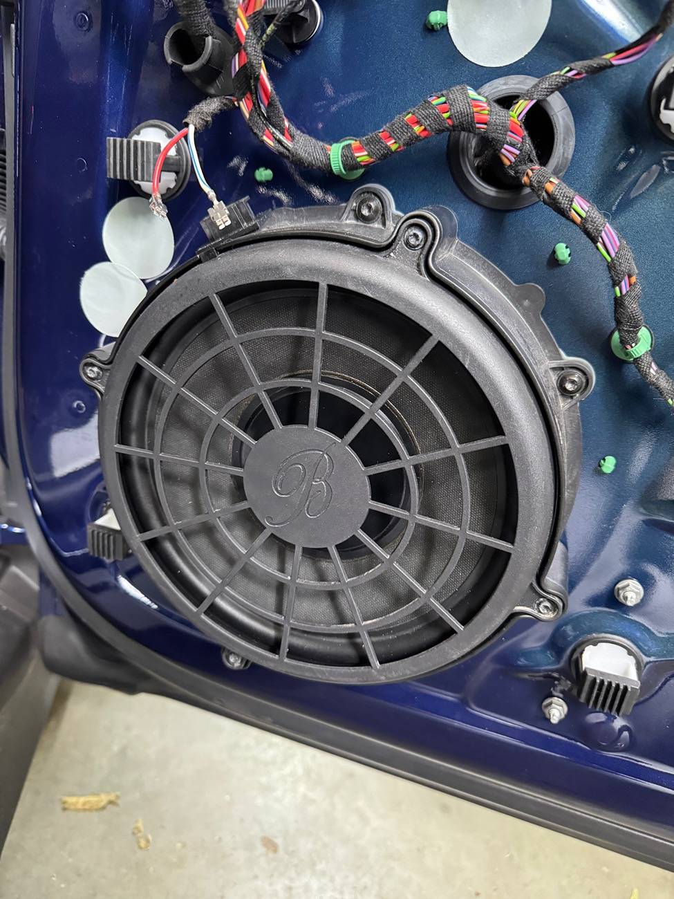 Porsche Taycan Bose to burmester retrofit IMG_5367