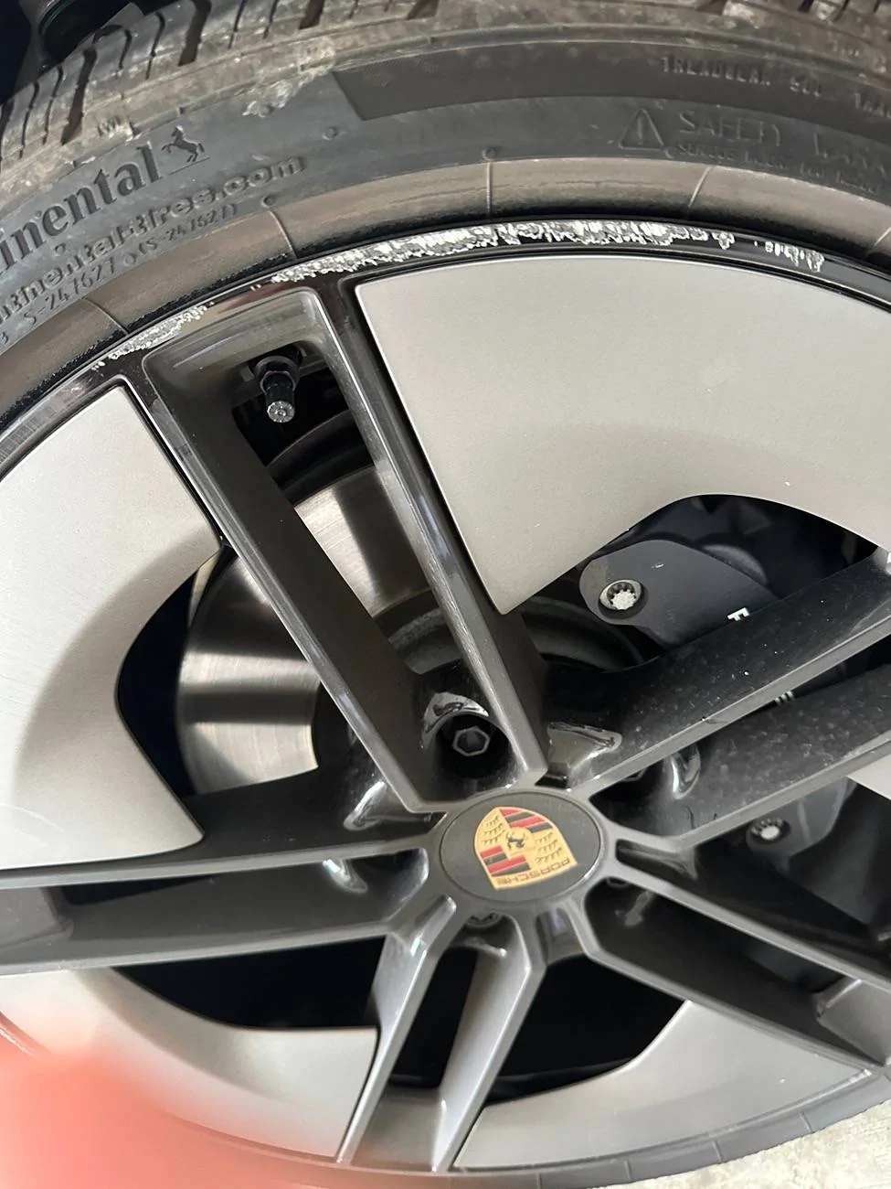 Porsche Taycan Scraped my wheel…can this be fixed? IMG_1446