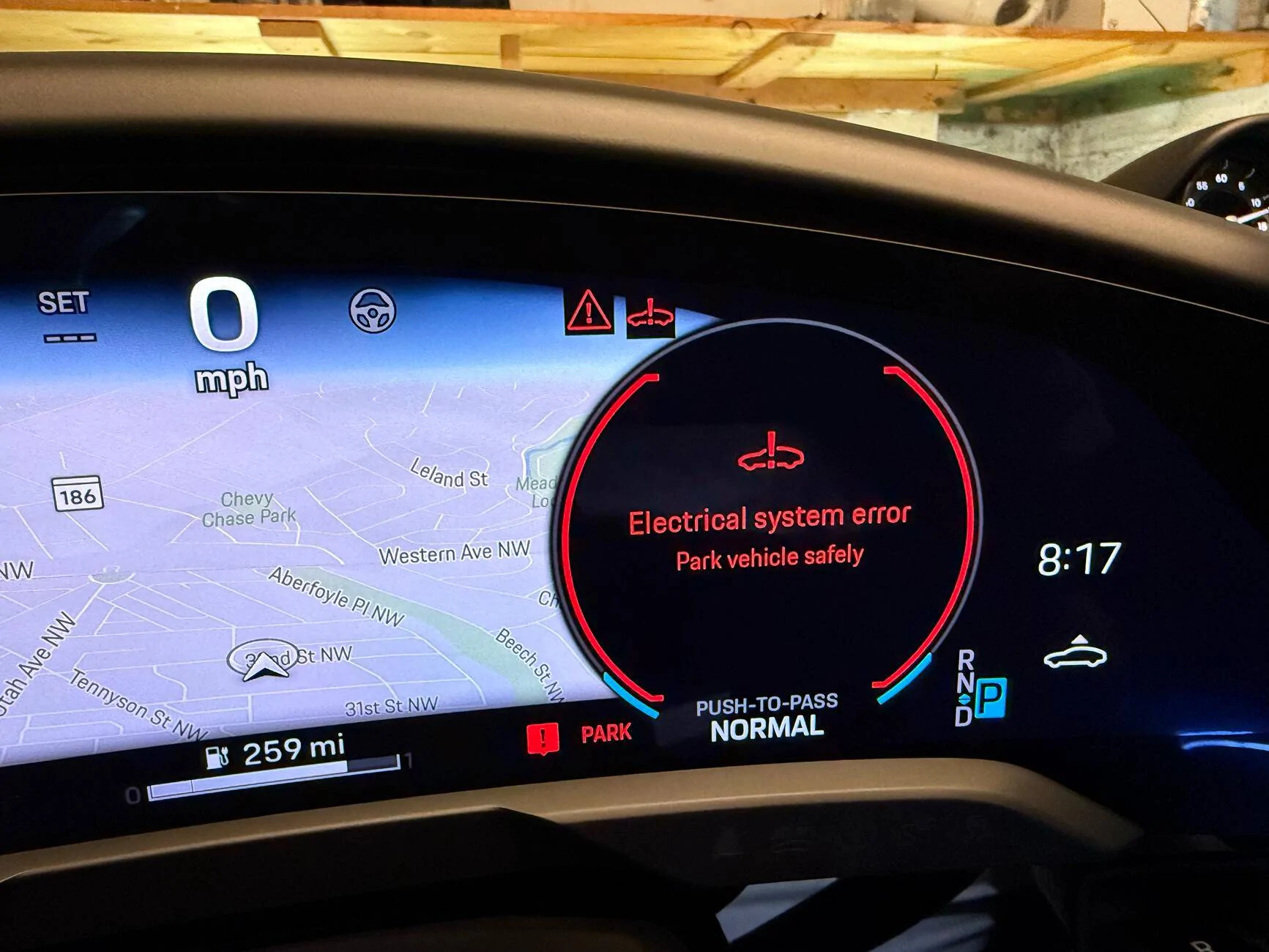 Porsche Taycan Error message while charging tempImage67FtJ0