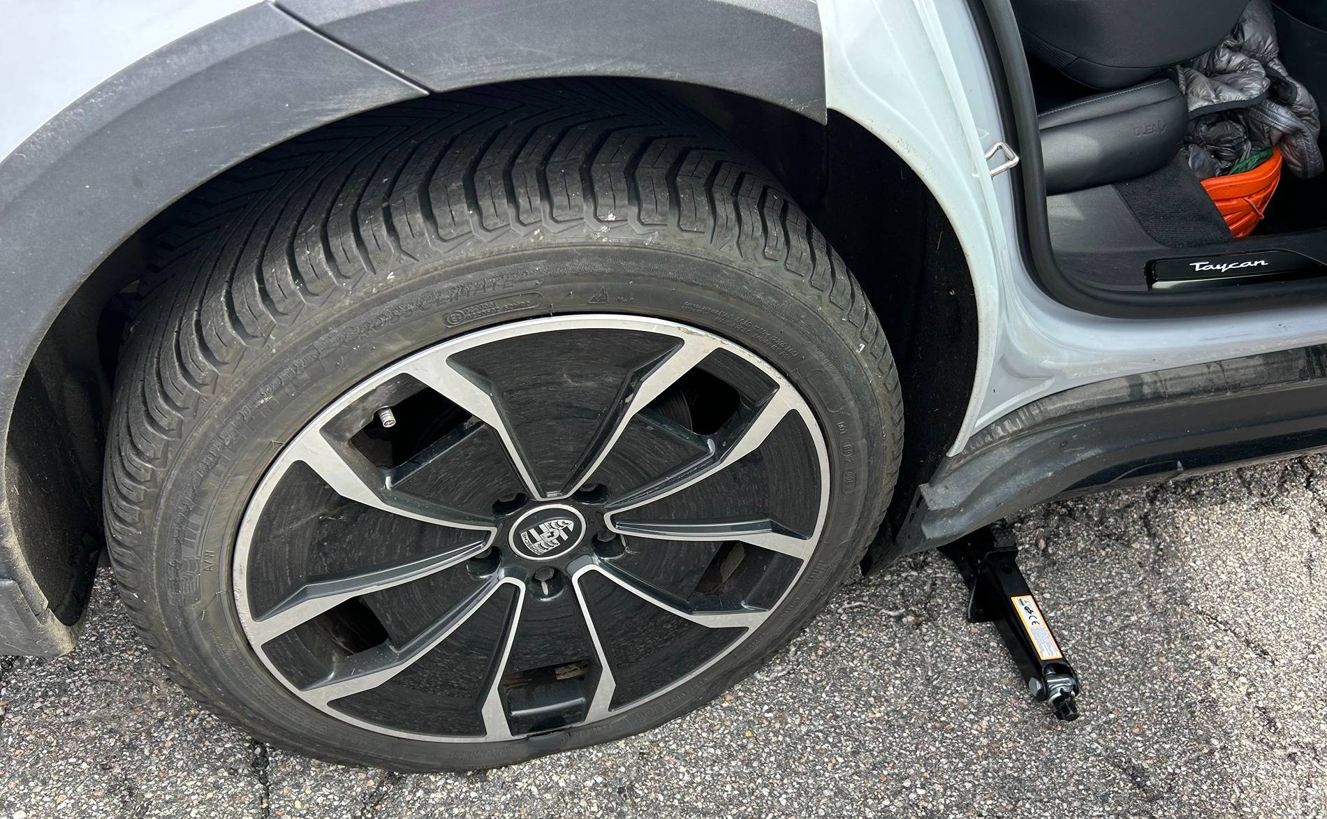 Porsche Taycan Epic Taycan Tire Tale IMG_0040