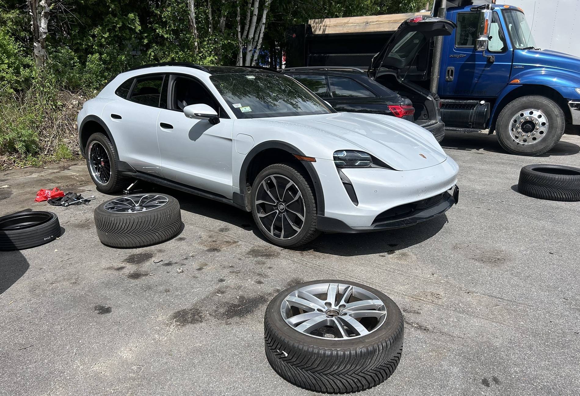 Porsche Taycan Epic Taycan Tire Tale IMG_0241