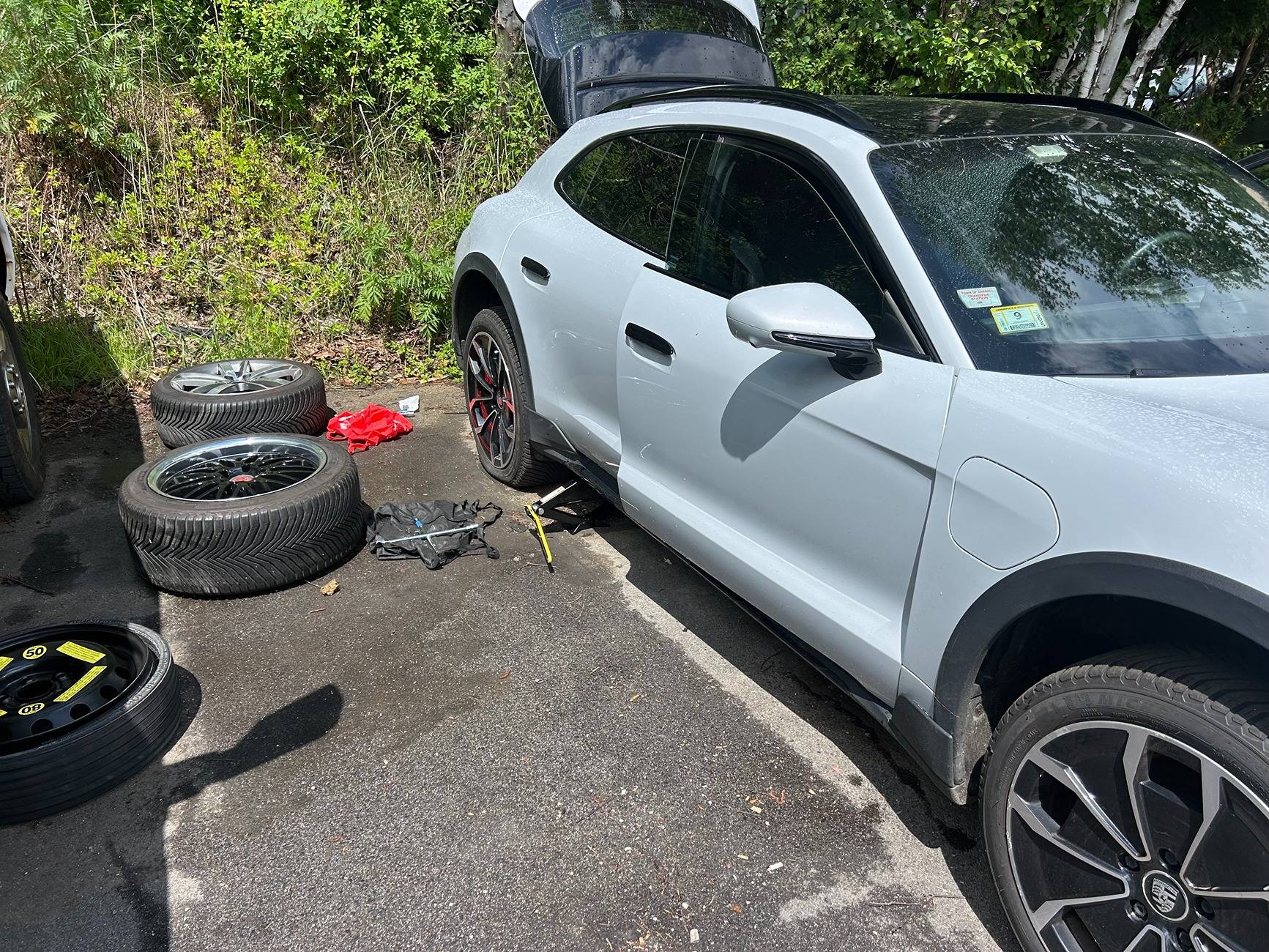 Porsche Taycan Epic Taycan Tire Tale IMG_0240