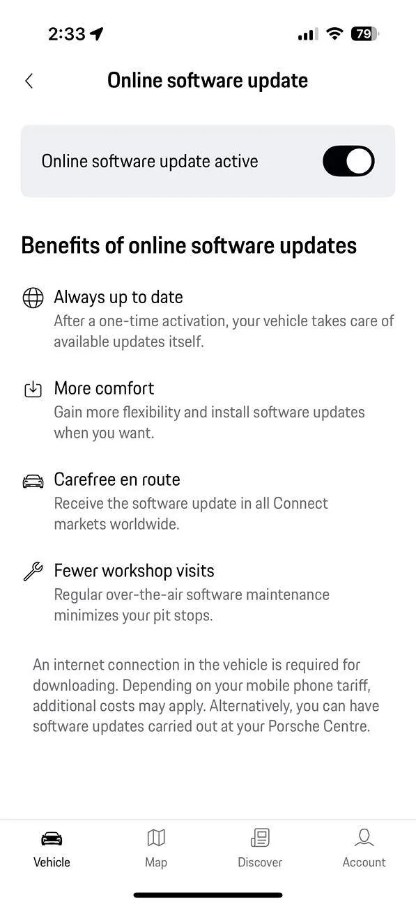 Porsche Taycan I just got the ARB7 OTA update! IMG_5316
