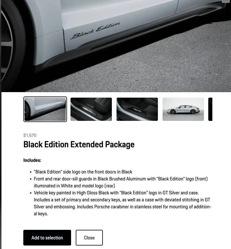 Porsche Taycan Taycan Black Edition Announced 1752189913112-ak