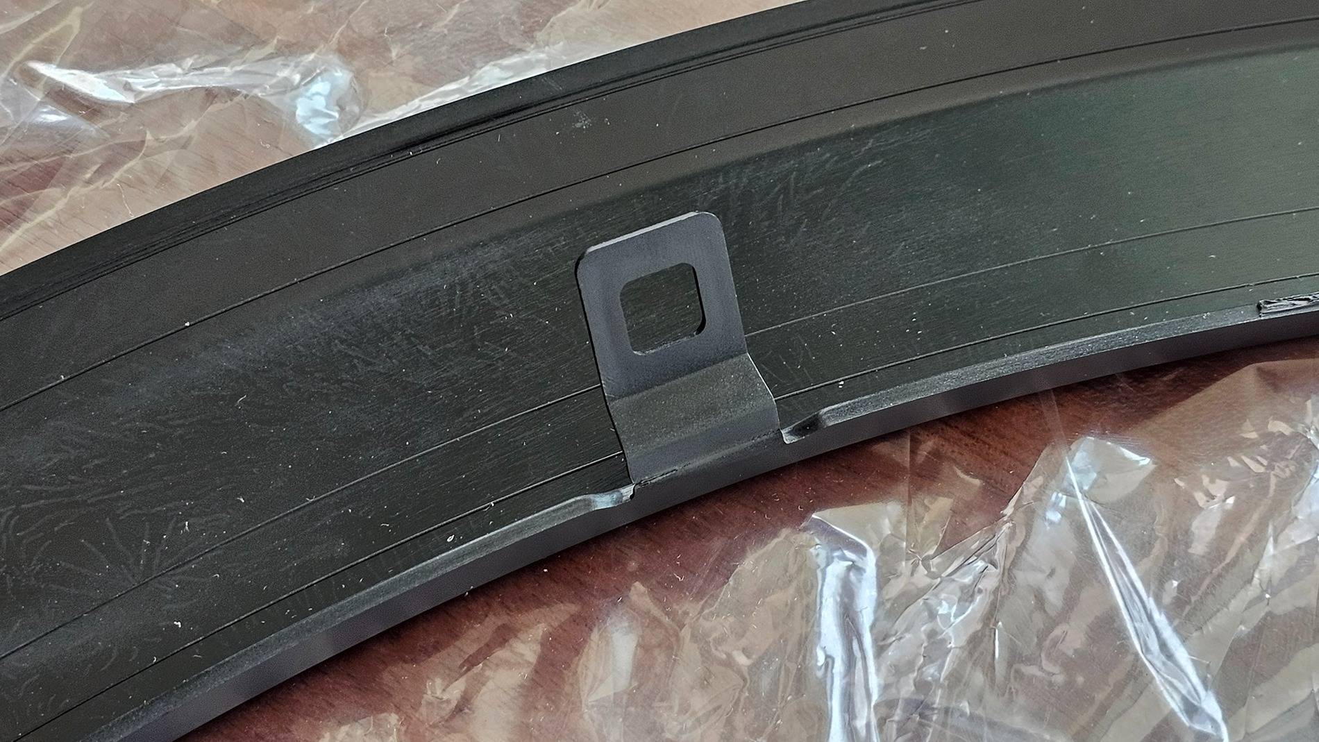 Porsche Taycan CT 4 Painted Wheel Arches and Part Numbers of Cross Turismo Turbo S 20250712_114920