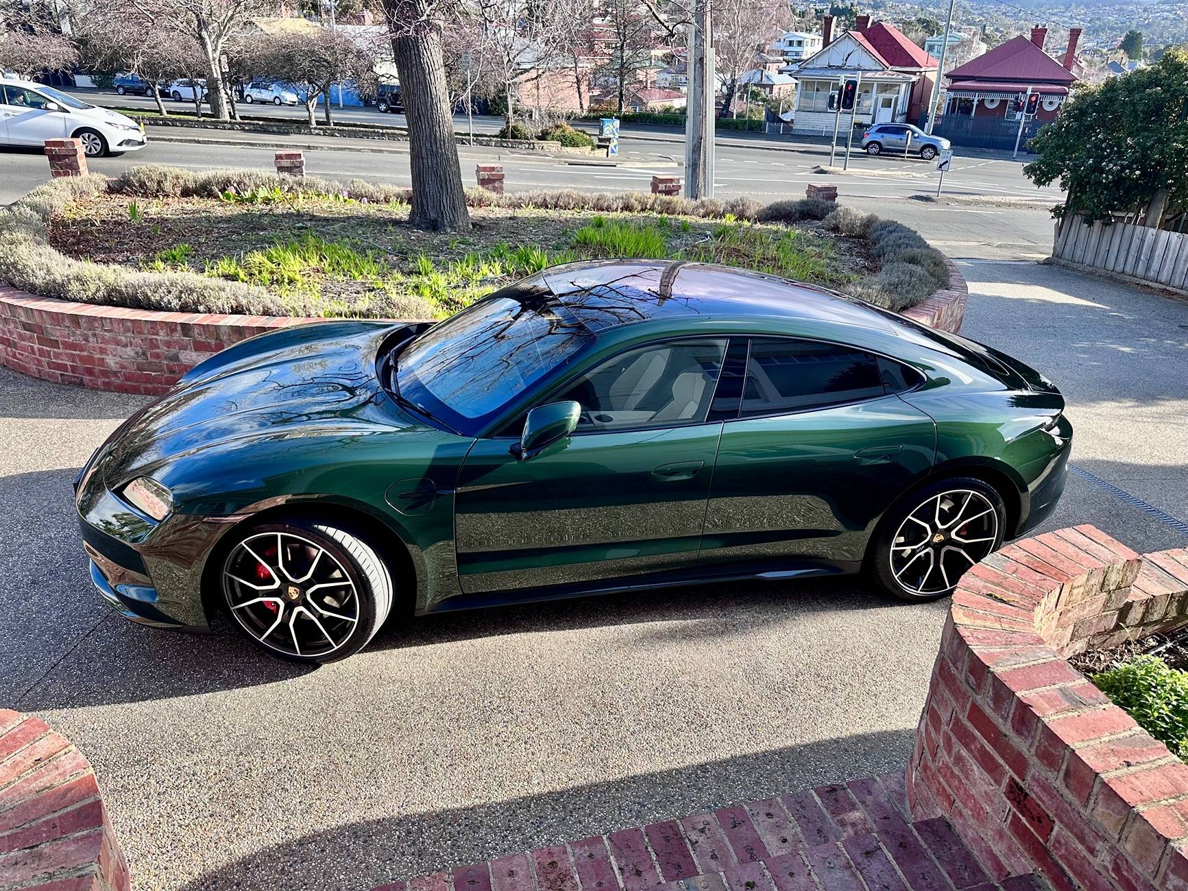 Porsche Taycan Just picked up my J1.2 4S sedan 😃 IMG_4698