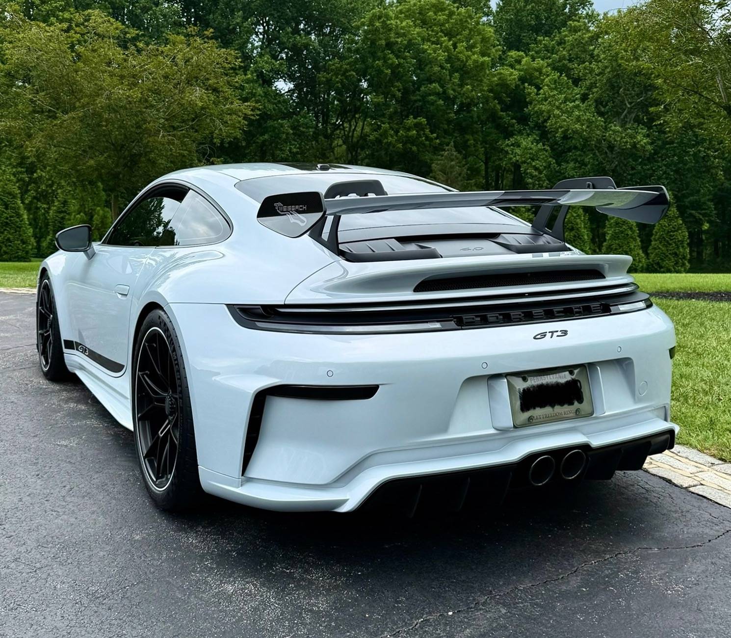 Porsche Taycan 992.2 Ice Grey Winged GT3 w/ Weissach IMG_0419