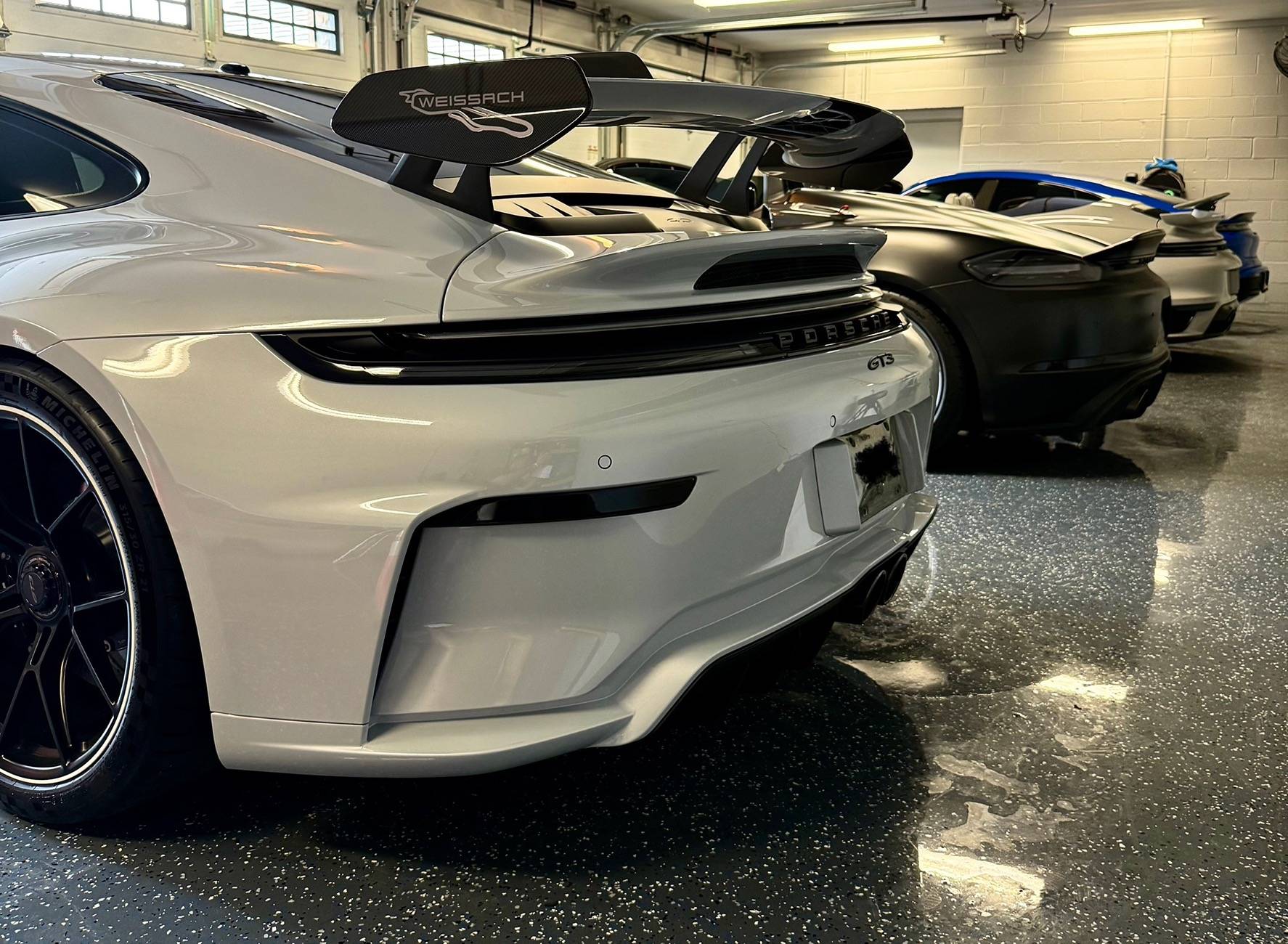 Porsche Taycan 992.2 Ice Grey Winged GT3 w/ Weissach IMG_0405