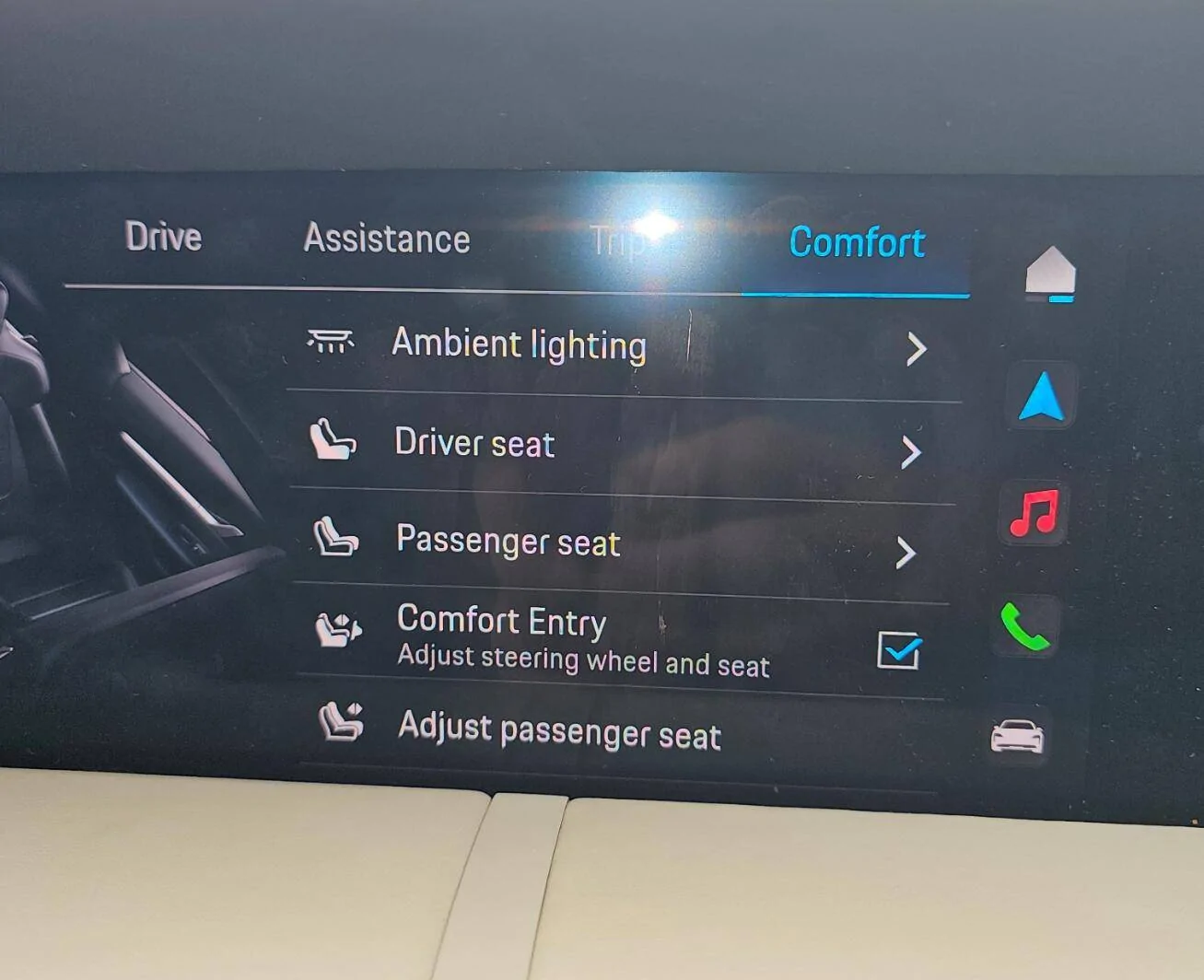 Porsche Taycan Active Ride: Entry height higher than Lift mode 1753025015170-h