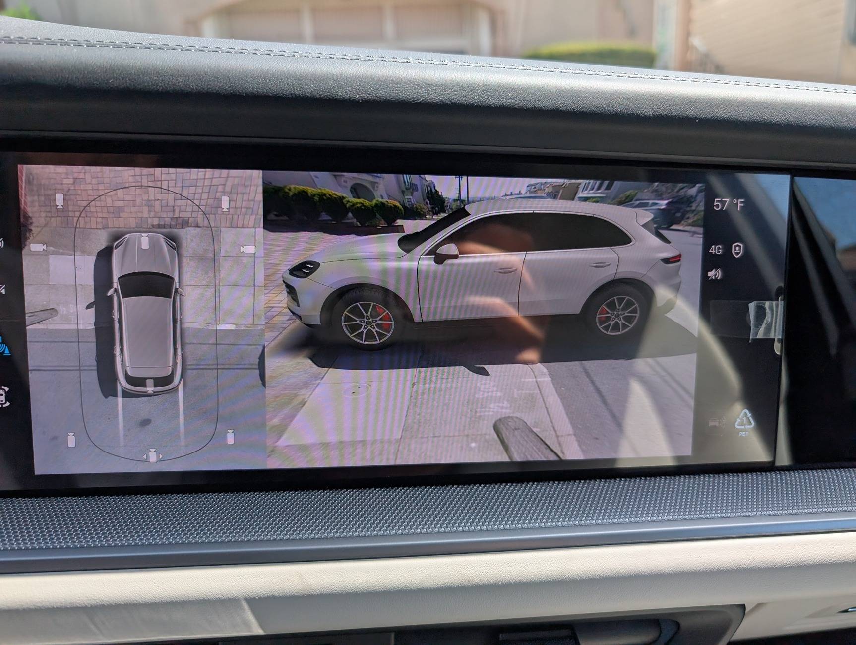 Porsche Taycan Surround View with Active Parking Support PXL_20250412_191955791