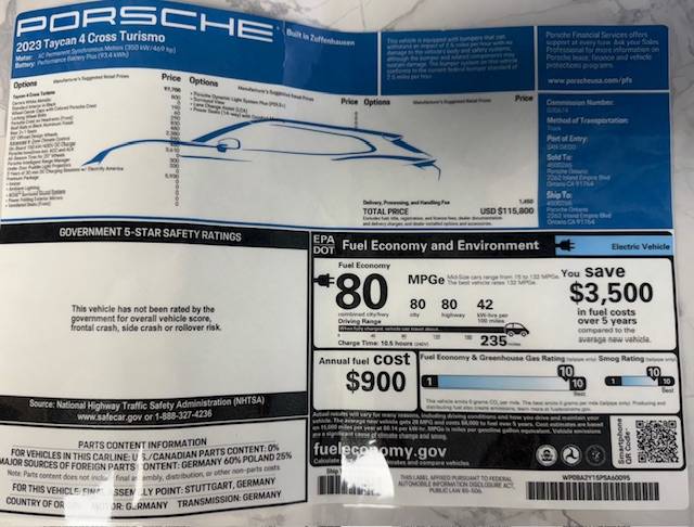 Porsche Taycan What's reasonable asking price? IMG_1117