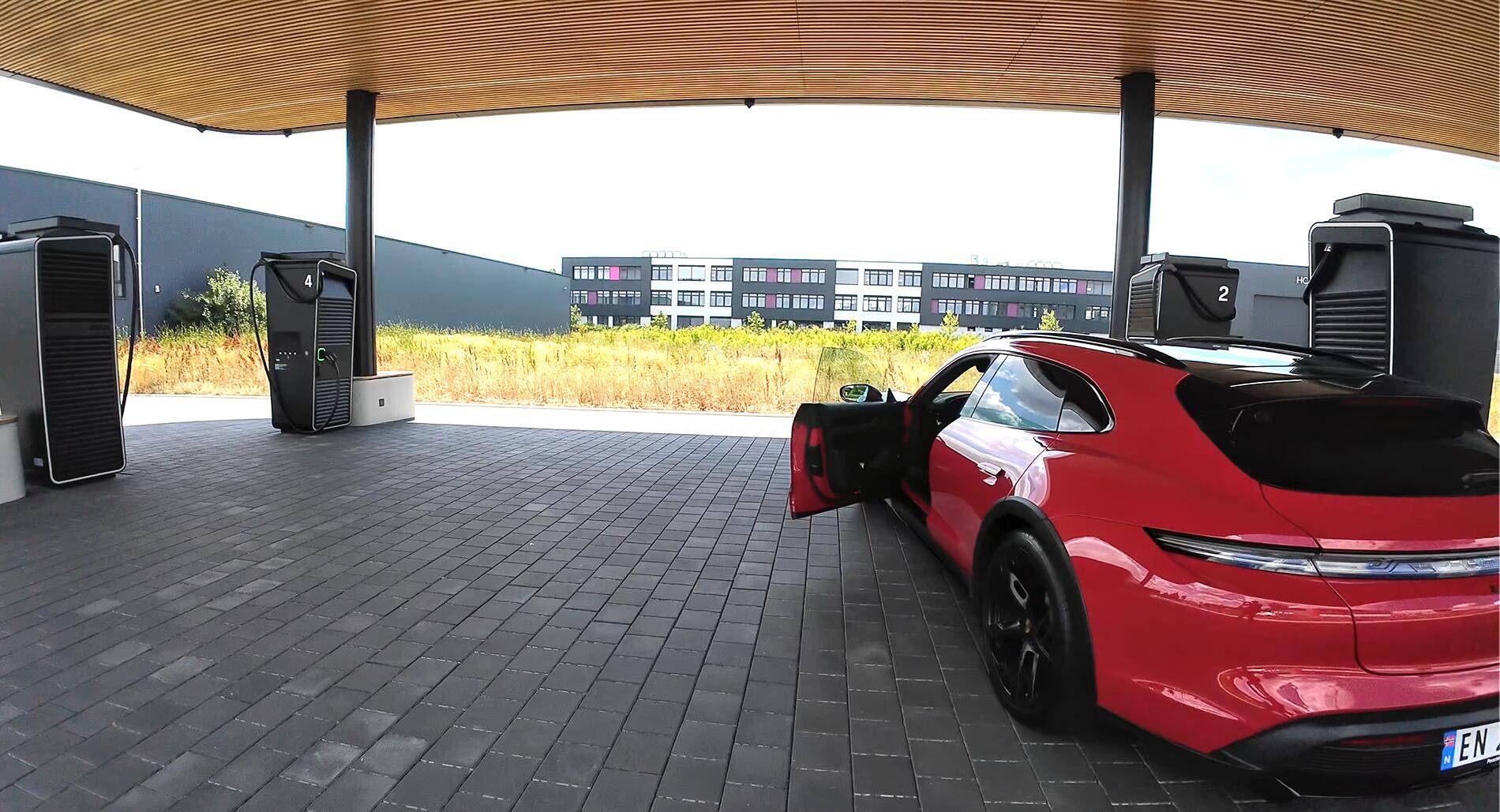 Porsche Taycan Porsche Drive - Alpine passes porsche lounge 2