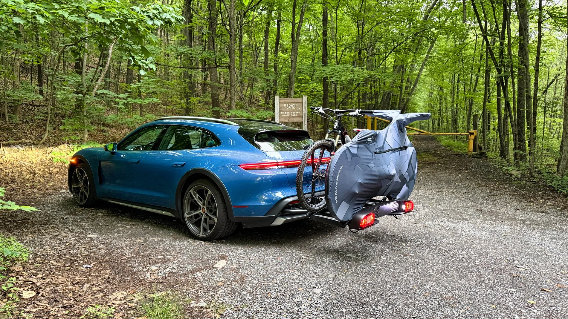 Porsche Taycan Taycan Cross Turismo Bicycle Rack Install - DIY Video JPEG image-328DAC25040F-1