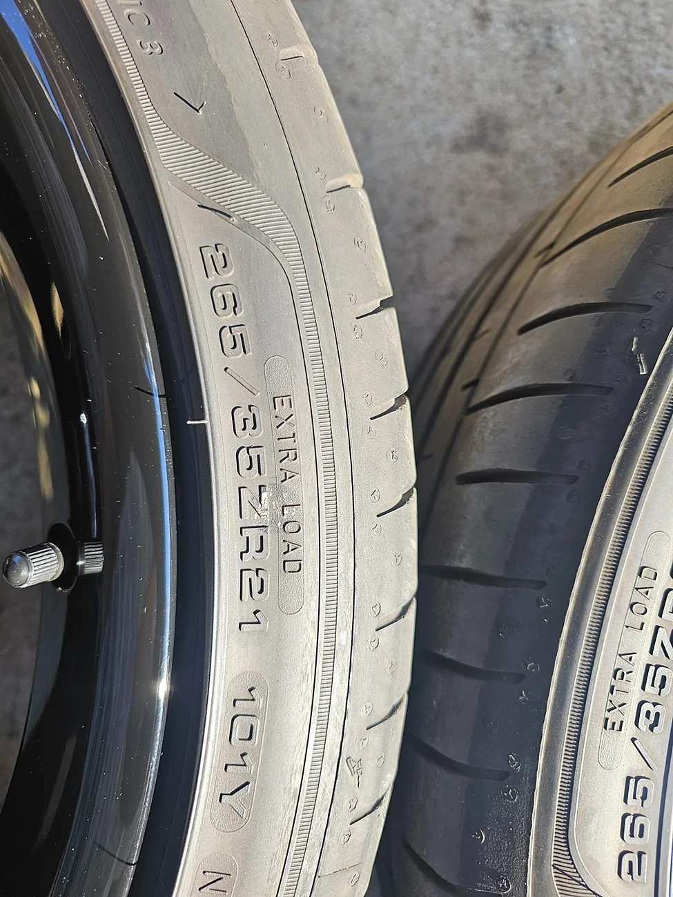 Porsche Taycan Taycan Mission E 21" Wheels in Black - Full Set 20250804_170914