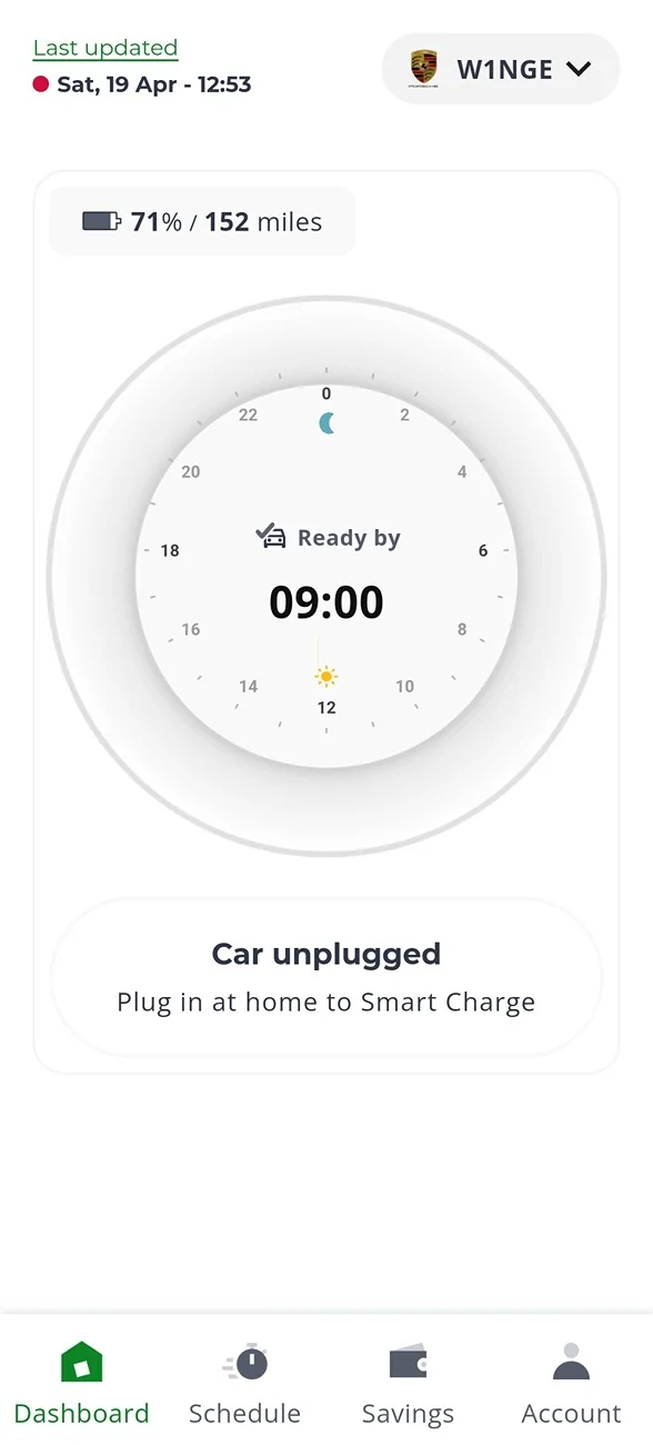 Porsche Taycan Off Peak Charging - could Porsche have made it any more difficult! Screenshot_20250807_145503_Charge Anytim