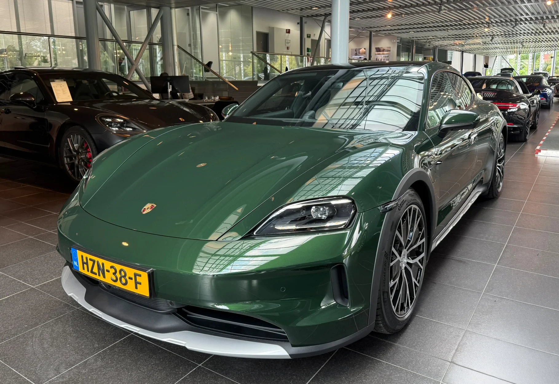 New MY2026 Taycan 4 CT Received - Oak Green Neo (also selling it
