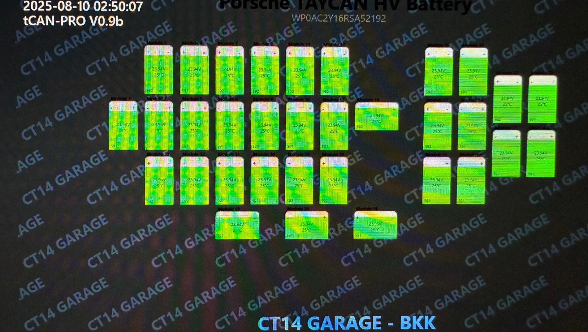 Porsche Taycan [FREE] tCAN-Pro - TAYCAN BATTERY DIAGNOSIS FOR THE COMMUNITY IMG_7888