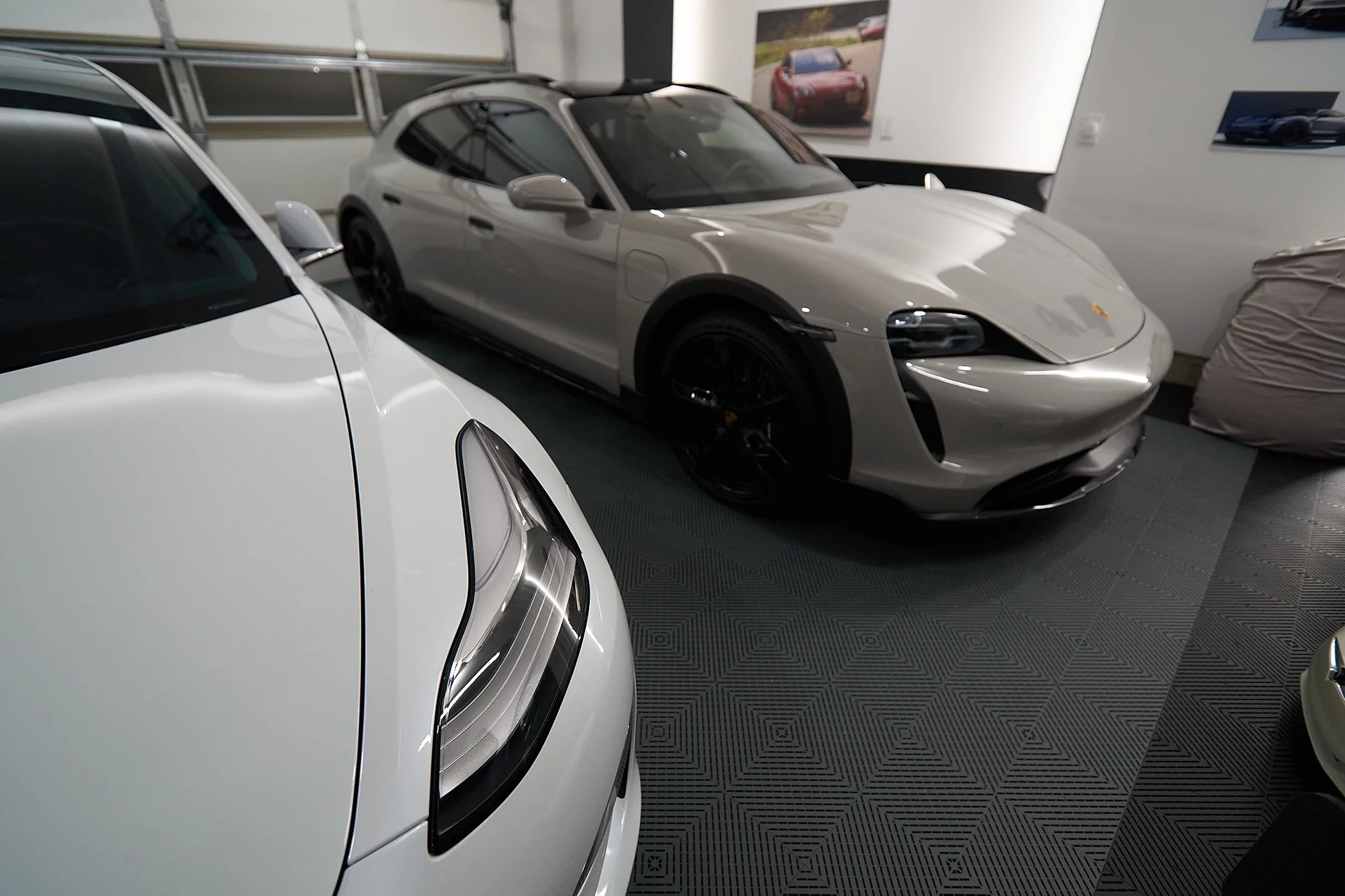 Porsche Taycan Garage Floor Coatings DSC02453