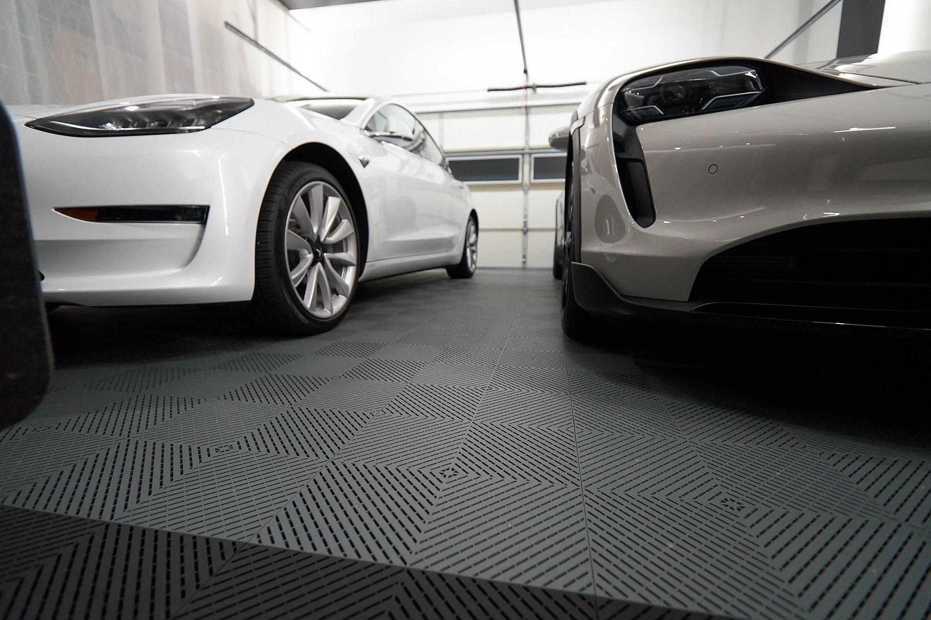 Porsche Taycan Garage Floor Coatings DSC02456