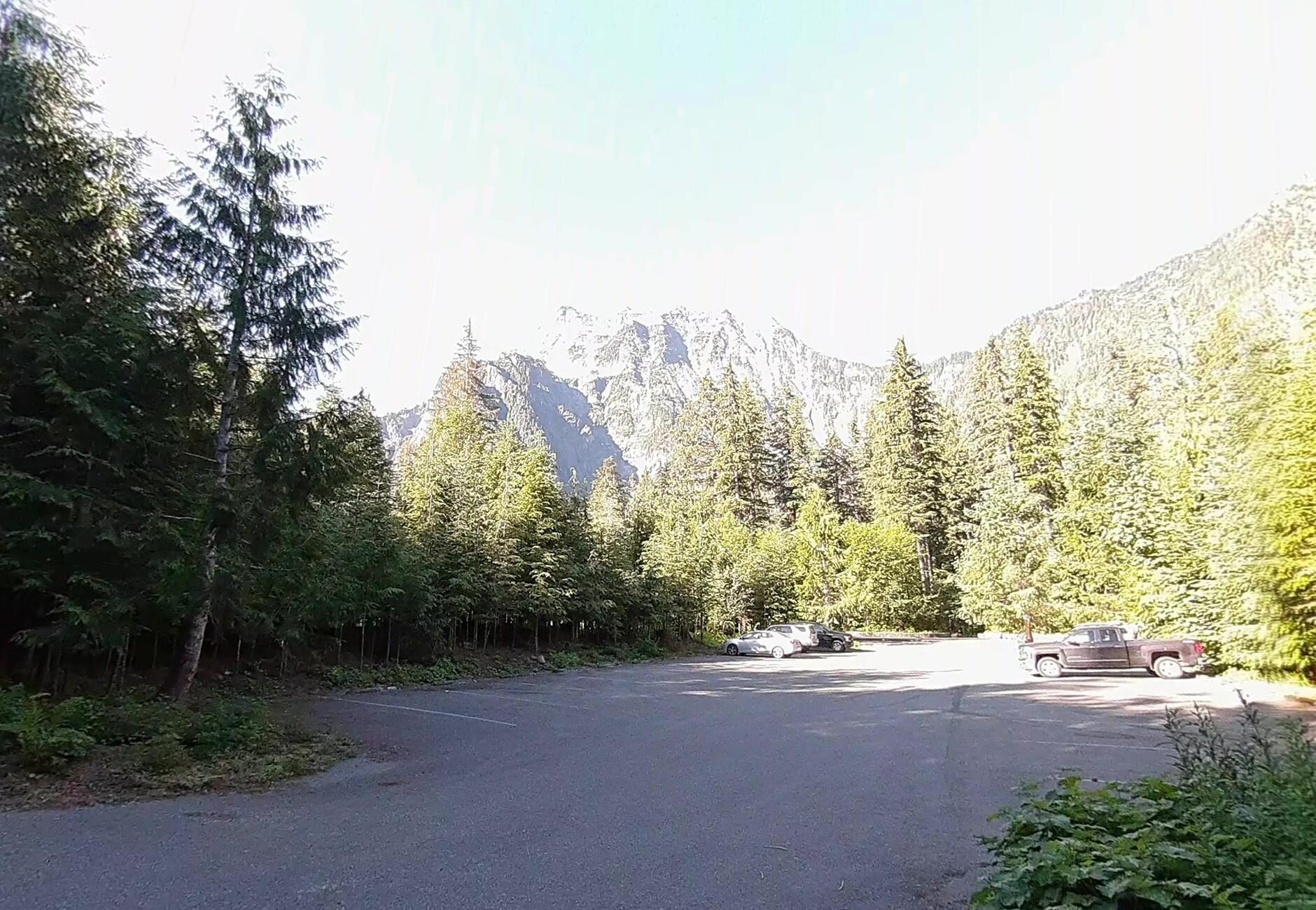 Porsche Taycan PNW Taycan Meetup: Big Four Ice Caves Day Trip - 9/6/25 street-trailhead-parkin