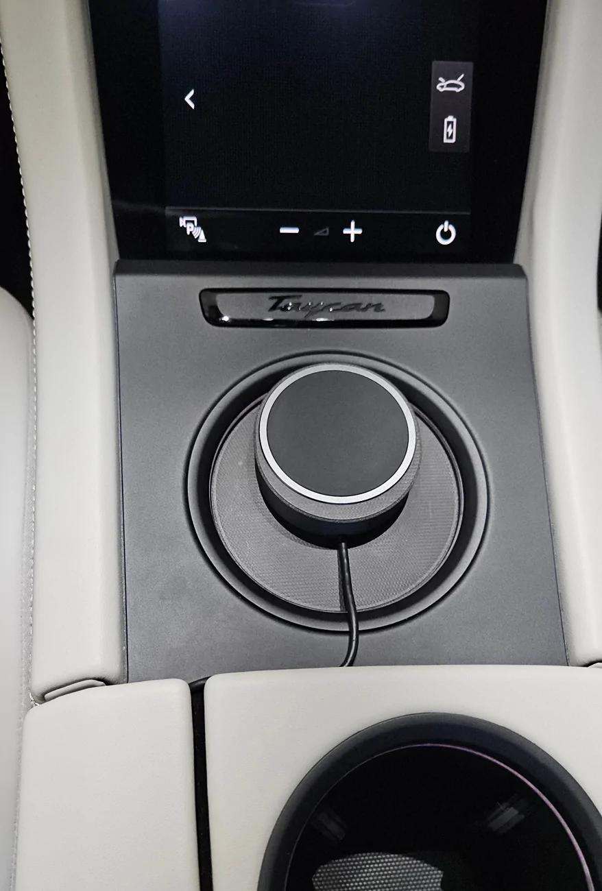 Porsche Taycan My first "mod" -- Cupholder Mounted Wireless Charger with MagSafe for Apple iPhone 1000023324