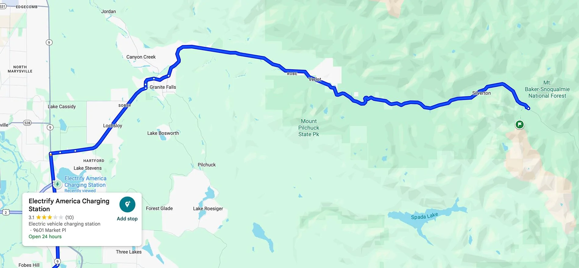 Porsche Taycan PNW Taycan Meetup: Big Four Ice Caves Day Trip - 9/6/25 map-EA-lakestevens