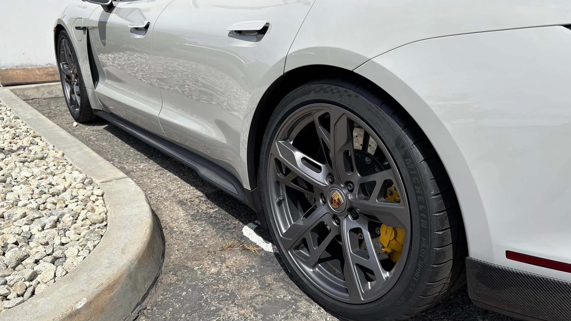 Porsche Taycan Put Panamera Spec Michelin Pilot Sport S 5 on Taycan IMG_1074