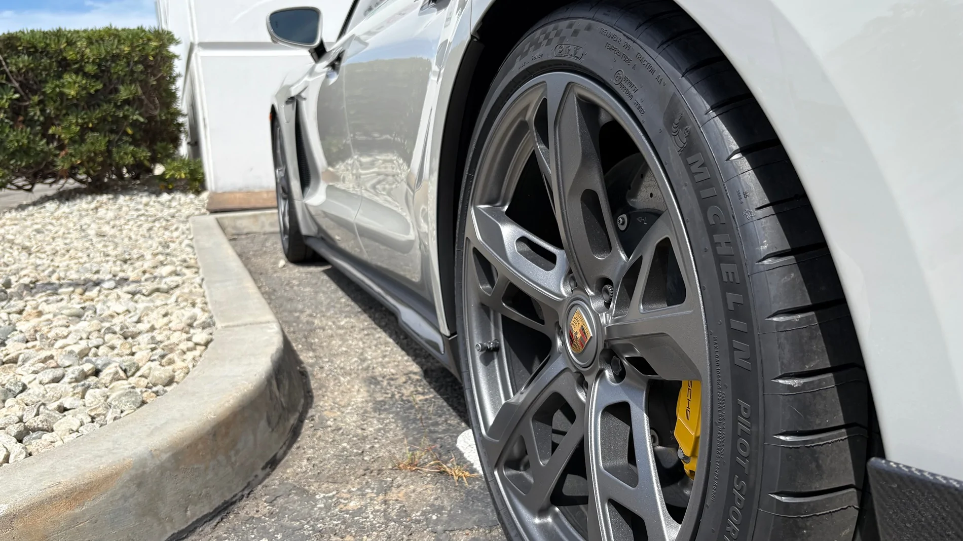 Porsche Taycan Put Panamera Spec Michelin Pilot Sport S 5 on Taycan IMG_1071