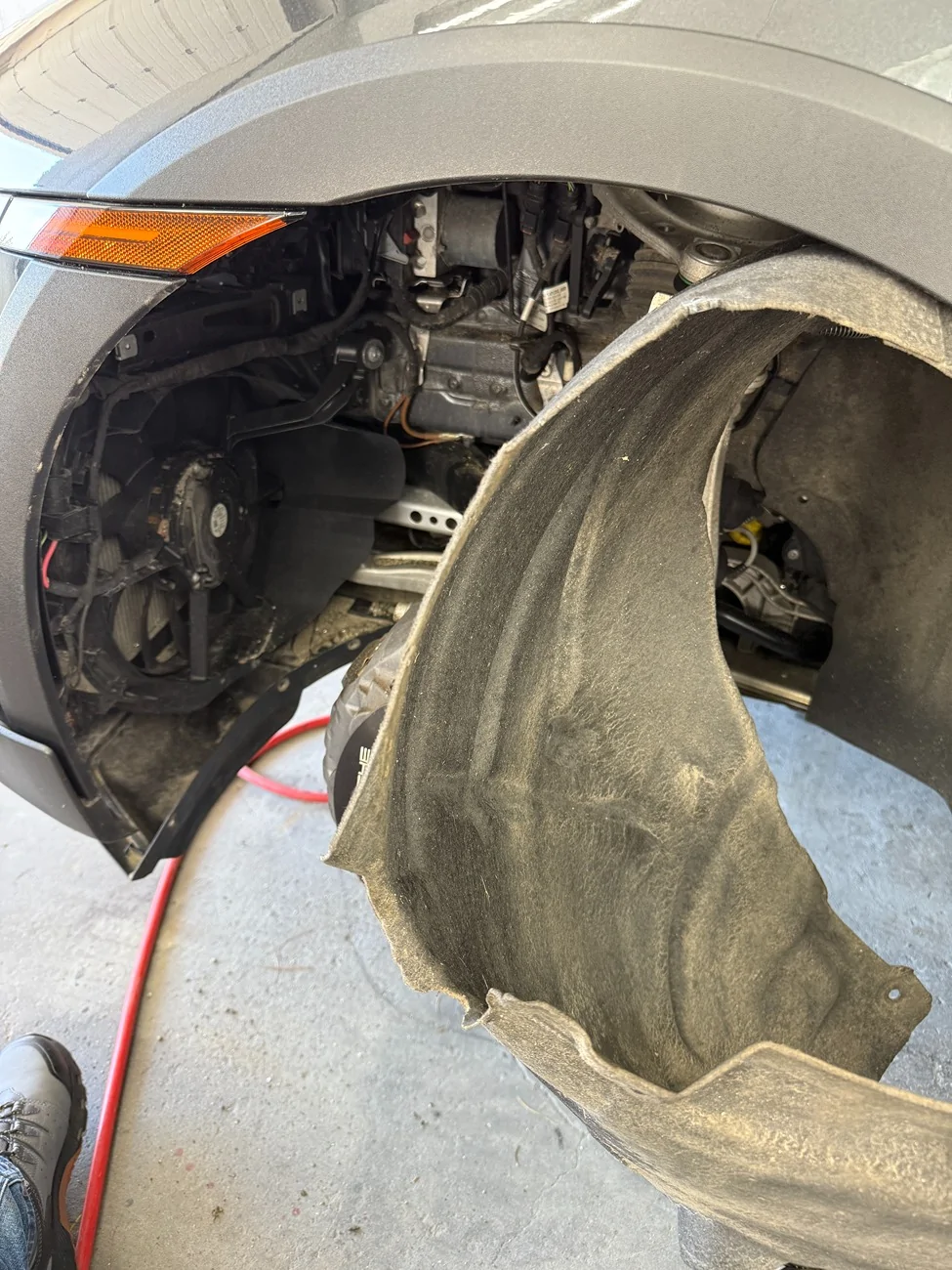 Porsche Taycan Replacing Front Lower Spoiler Cross Turismo Offroad Design Package 2B713D38-762B-48CE-8C03-976A00C1D992