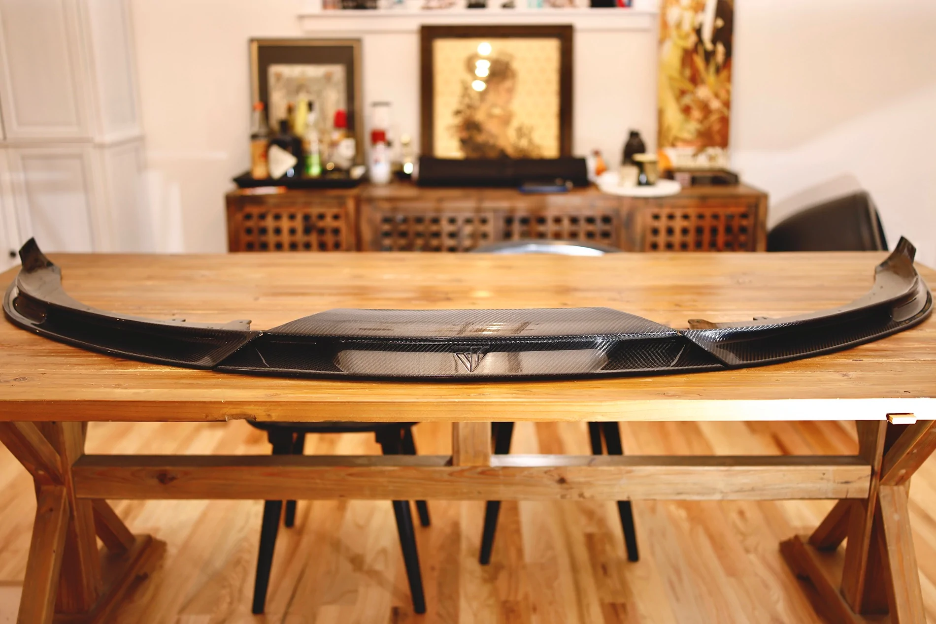 Porsche Taycan RELIST: Future Design V2 Front Spoiler/Lip $500 - Pickup Only (NYS) _E4A2021