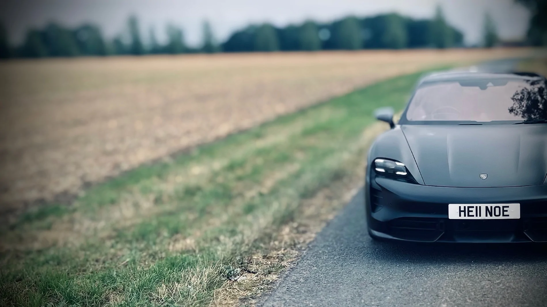 Porsche Taycan Silent Assassin: Stealth Satin Black Taycan Turbo S Taycan_Turbo_S_front